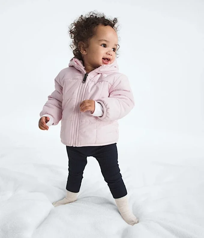 Baby Girls’ Reversible Shasta Full-Zip Hooded Jacket Baby Girls’ Reversible Shasta Full-Zip Hooded Jacket