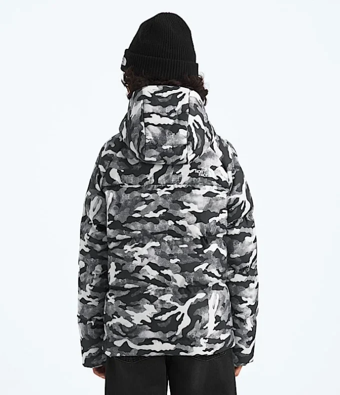 Boys’ North Down Hooded Jacket—Print Boys’ North Down Hooded Jacket—Print