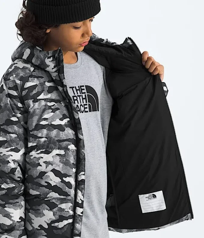 Boys’ North Down Hooded Jacket—Print Boys’ North Down Hooded Jacket—Print