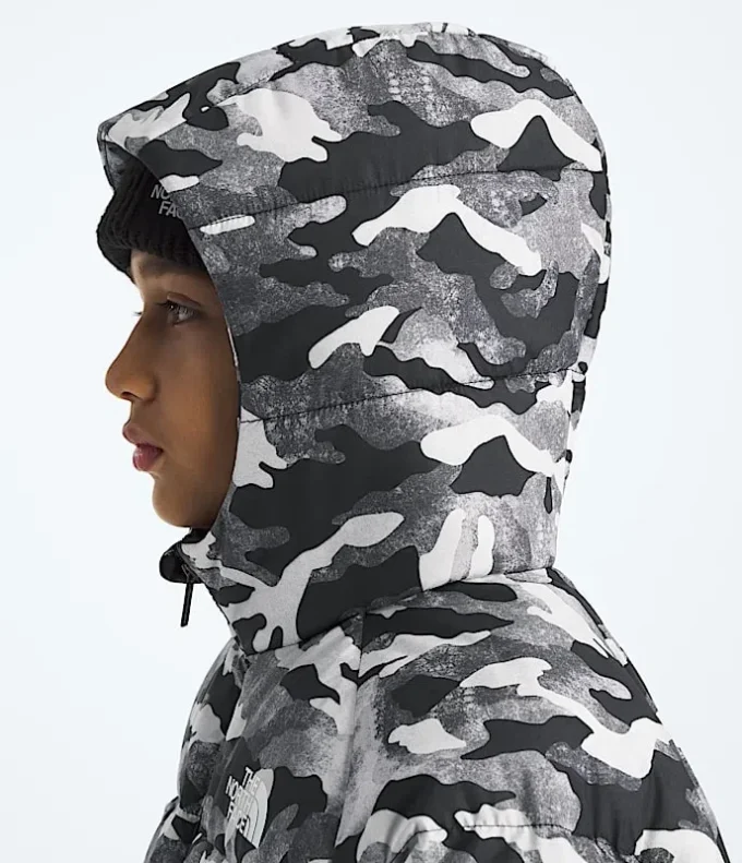 Boys’ North Down Hooded Jacket—Print Boys’ North Down Hooded Jacket—Print