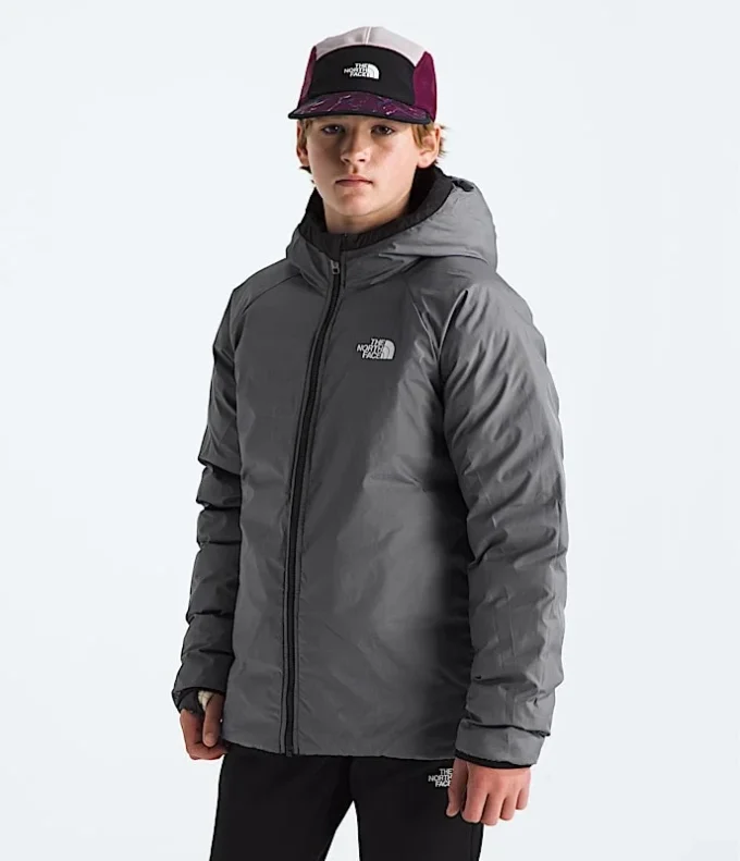 Boys’ Reversible Perrito Hooded Jacket