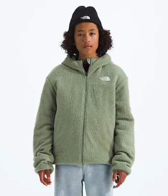Boys’ Reversible Shasta Full-Zip Hooded Jacket