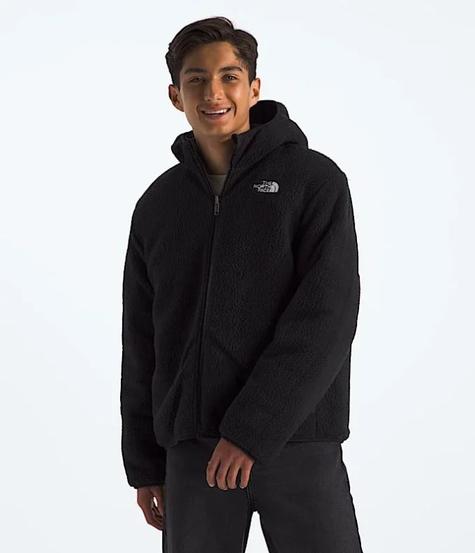 Boys’ Reversible Shasta Full-Zip Hooded Jacket
