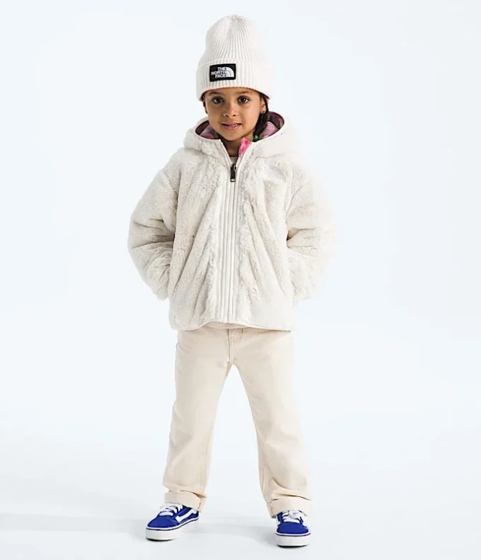 Girls’ Reversible Shasta Full-Zip Hooded Jacket—Print Girls’ Reversible Shasta Full-Zip Hooded Jacket—Print