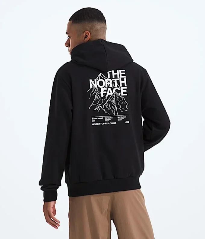 Men’s Evolution Half Dome Hoodie—Graphic Men’s Evolution Half Dome Hoodie—Graphic