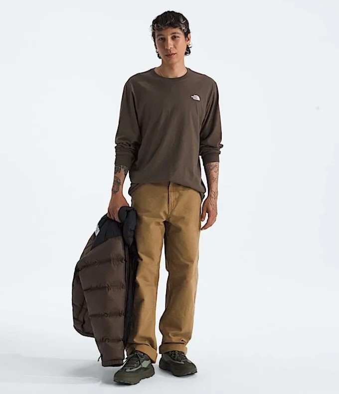 Men’s Evolution Simple Dome Regular Long-Sleeve Tee Men’s Evolution Simple Dome Regular Long-Sleeve Tee
