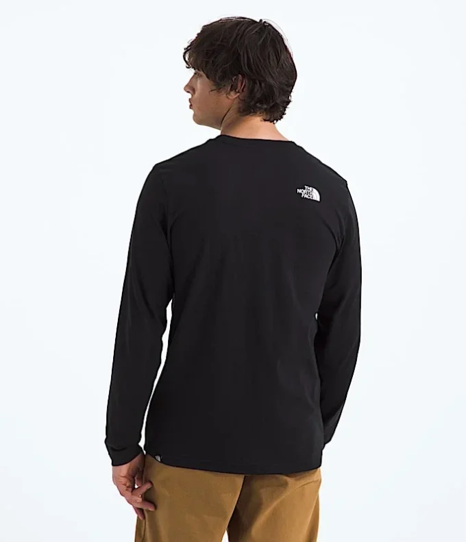 Men’s Long-Sleeve Simple Dome Tee Men’s Long-Sleeve Simple Dome Tee