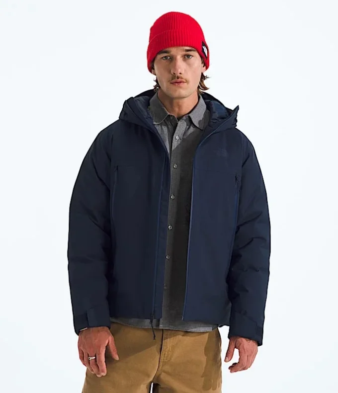Men’s TNF™ Range Down Hooded Jacket Men’s TNF™ Range Down Hooded Jacket