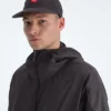 Men’s TNF™ Red Box Packable Hooded Wind Jacket