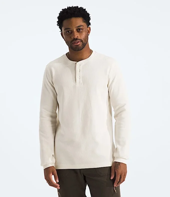 Men’s Waffle Long-Sleeve Henley Men’s Waffle Long-Sleeve Henley