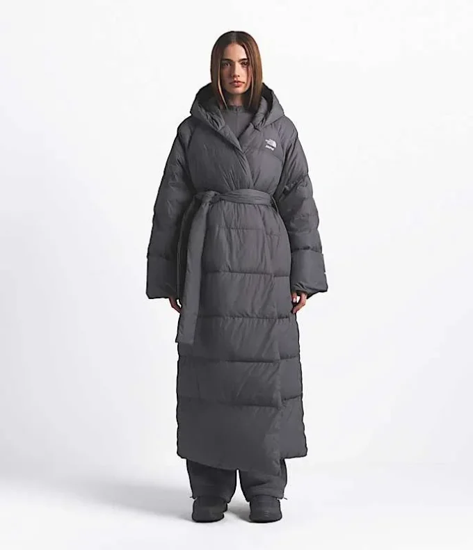 The North Face X SKIMS Women’s Nuptse Wrap Parka