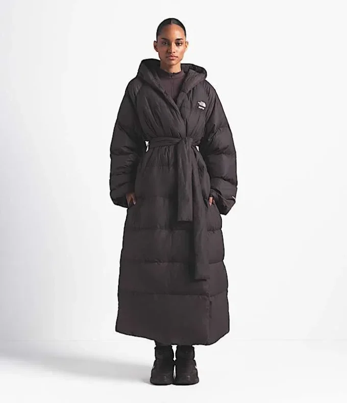 The North Face X SKIMS Women’s Nuptse Wrap Parka