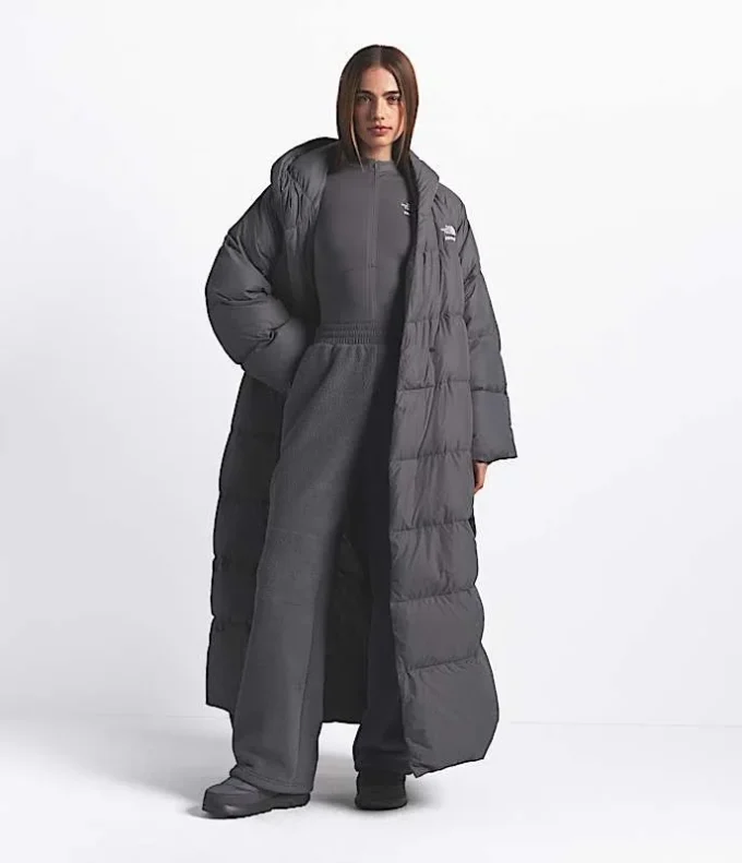 The North Face X SKIMS Women’s Nuptse Wrap Parka