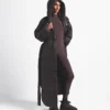 The North Face X SKIMS Women’s Nuptse Wrap Parka