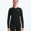 TNF X Smartwool Women’s Merino Blend 150 Long-Sleeve Crew TNF X Smartwool Women’s Merino Blend 150 Long-Sleeve Crew