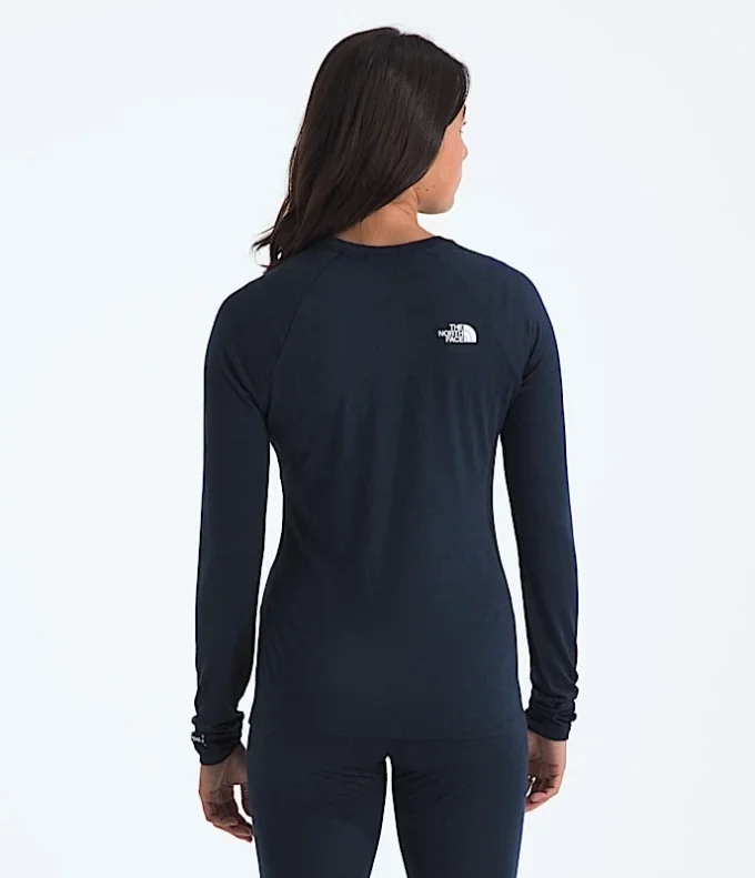 TNF X Smartwool Women’s Merino Blend 150 Long-Sleeve Crew TNF X Smartwool Women’s Merino Blend 150 Long-Sleeve Crew