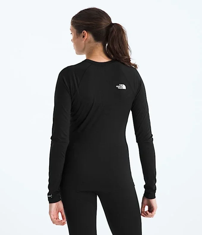 TNF X Smartwool Women’s Merino Blend 150 Long-Sleeve Crew TNF X Smartwool Women’s Merino Blend 150 Long-Sleeve Crew