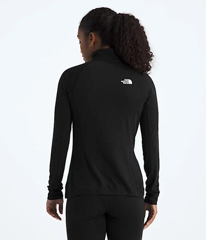 TNF X Smartwool Women’s Merino Blend 150 Long-Sleeve ?-Zip TNF X Smartwool Women’s Merino Blend 150 Long-Sleeve ?-Zip