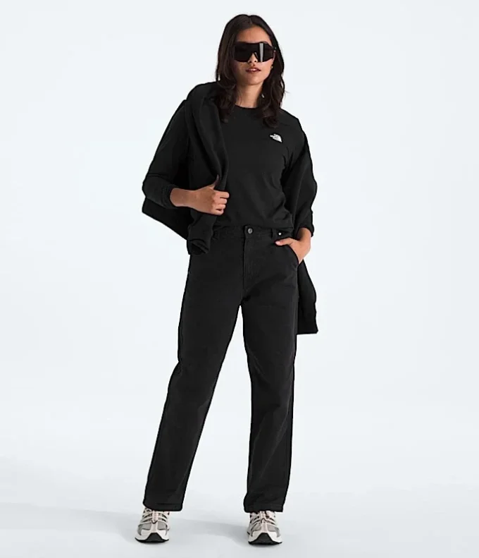 Women’s Long-Sleeve Simple Dome Tee Women’s Long-Sleeve Simple Dome Tee