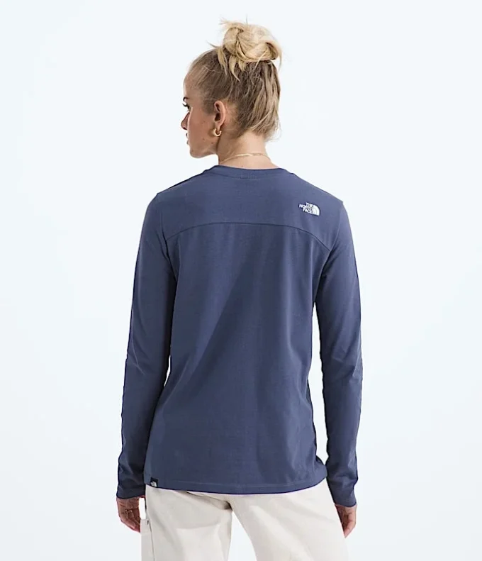 Women’s Long-Sleeve Simple Dome Tee Women’s Long-Sleeve Simple Dome Tee