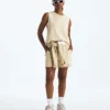 Women’s Terry Relaxed Cropped Tank Women’s Terry Relaxed Cropped Tank