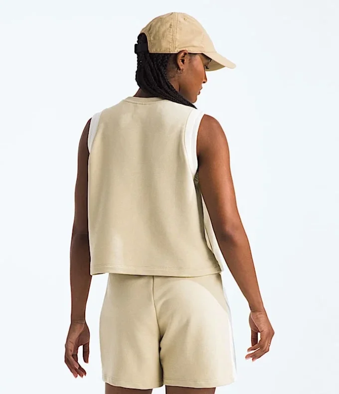 Women’s Terry Relaxed Cropped Tank Women’s Terry Relaxed Cropped Tank