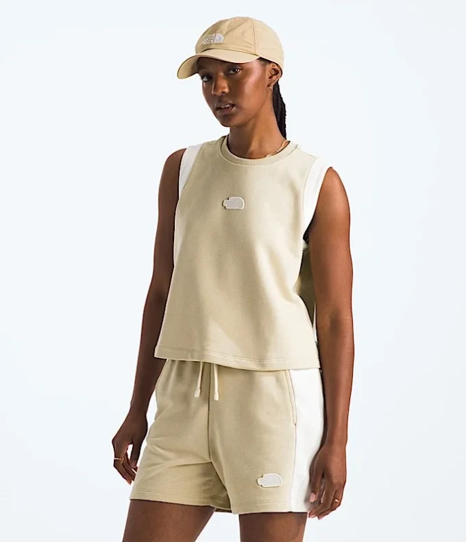 Women’s Terry Relaxed Cropped Tank Women’s Terry Relaxed Cropped Tank