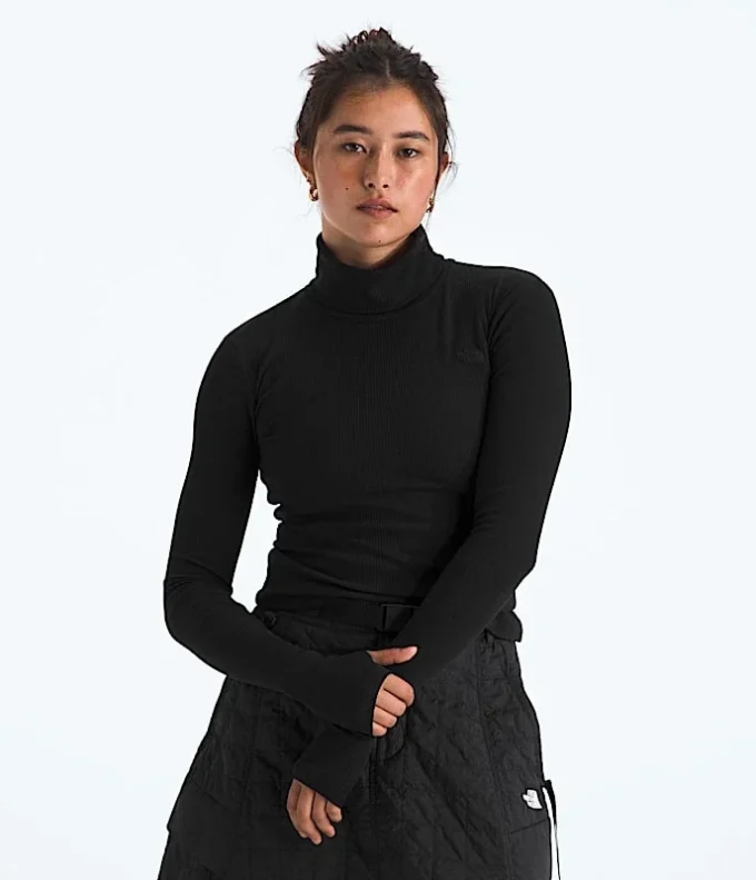 Women’s Turtleneck Long-Sleeve Top Women’s Turtleneck Long-Sleeve Top